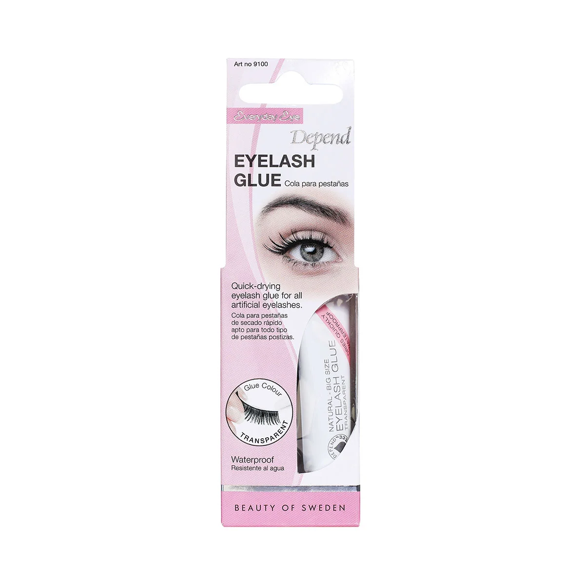 Depend 9100 Eyelash Glue 7gr Transparent