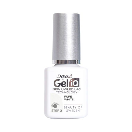 Depend 2910 1000 IQ Gel Lack Pure White 5ml Step 3