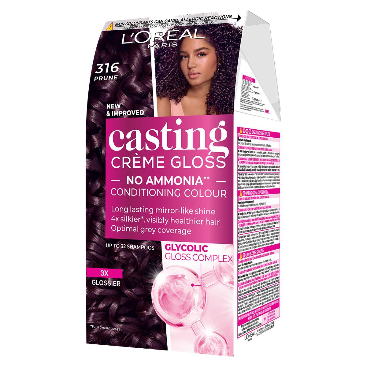 CASTING CG 316 Боя за коса Prune