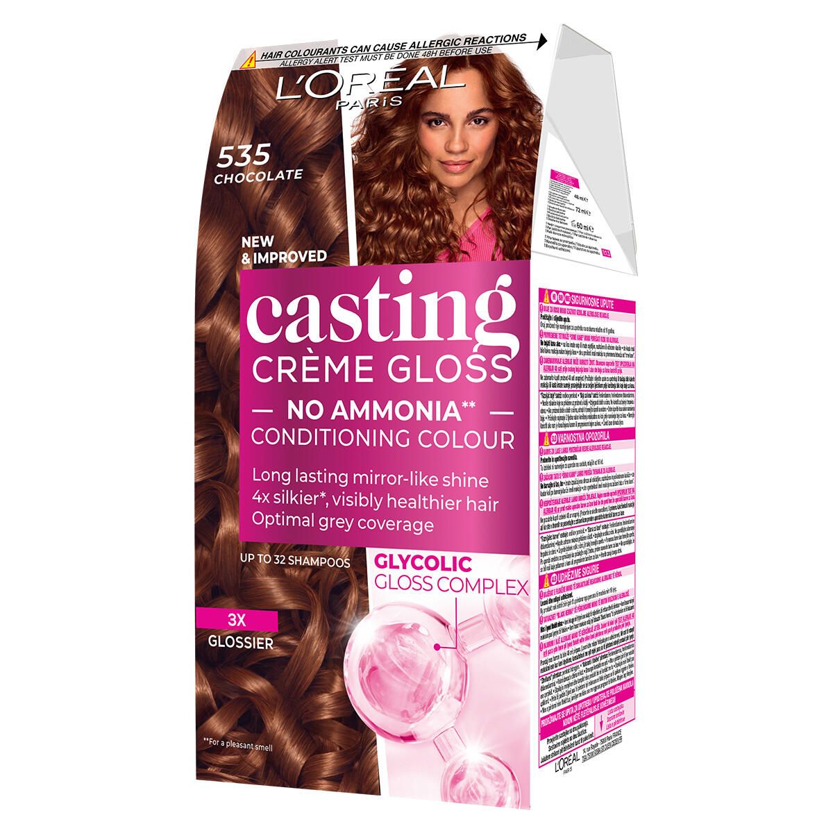 CASTING CG 535 Боя за коса Chocolate