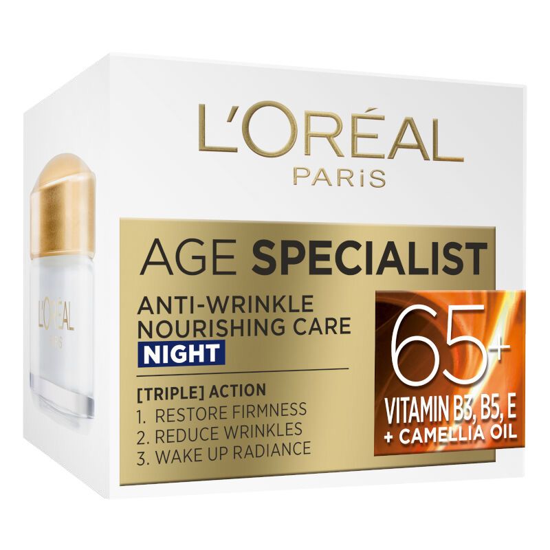 L'Oreal Age Expert 65+ Нощен крем 50мл