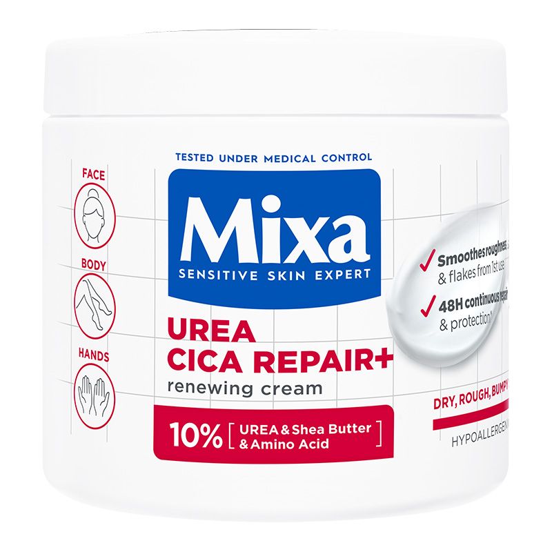 Mixa Унив.крем за тяло CICA REPAIR 400мл