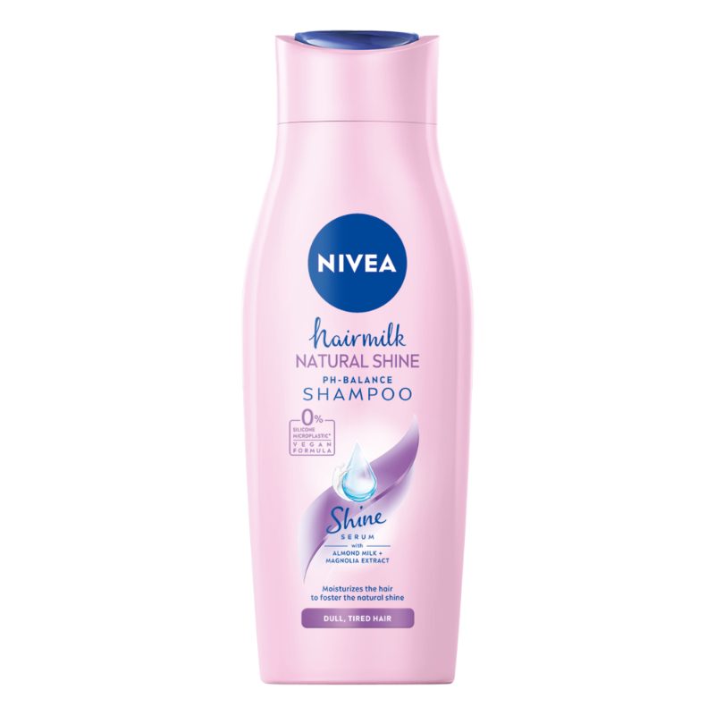 NIVEA шампоан дамски 250мл Hairmilk Shine 