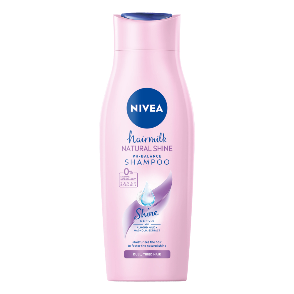NIVEA шампоан дамски 250мл Hairmilk Shine