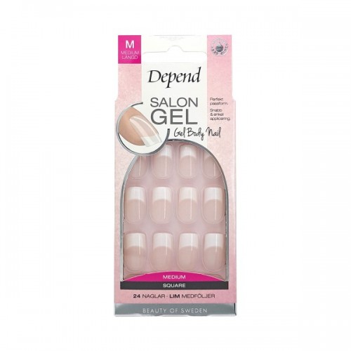 Depend 80020 Salon Gel Nude Medium set 24pcs