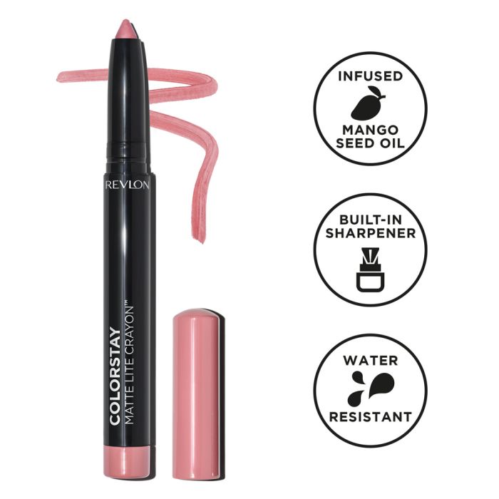 No ЧЕРВИЛО MATTE LITE CRAYON 001 TREAD LIGHTLY
