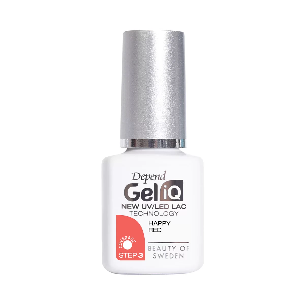 Depend 2910 1154 IQ Gel Lack Happy Red 5ml Step 3