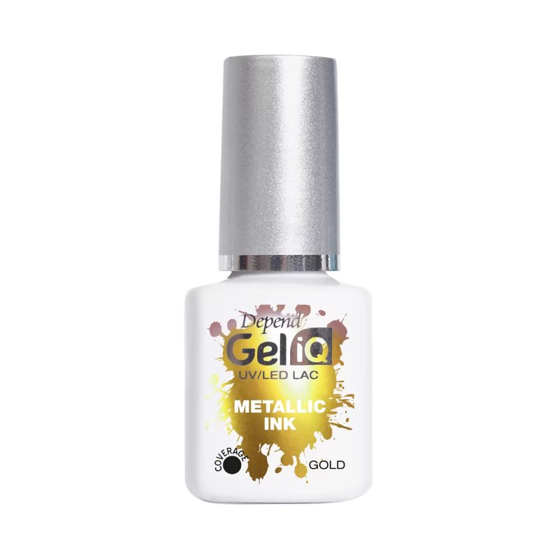 Depend 2910 10132 IQ Gel Lack Metallic Ink Gold 5ml