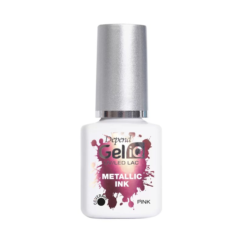 Depend 2910 10133 IQ Gel Lack Metallic Ink Pink 5ml