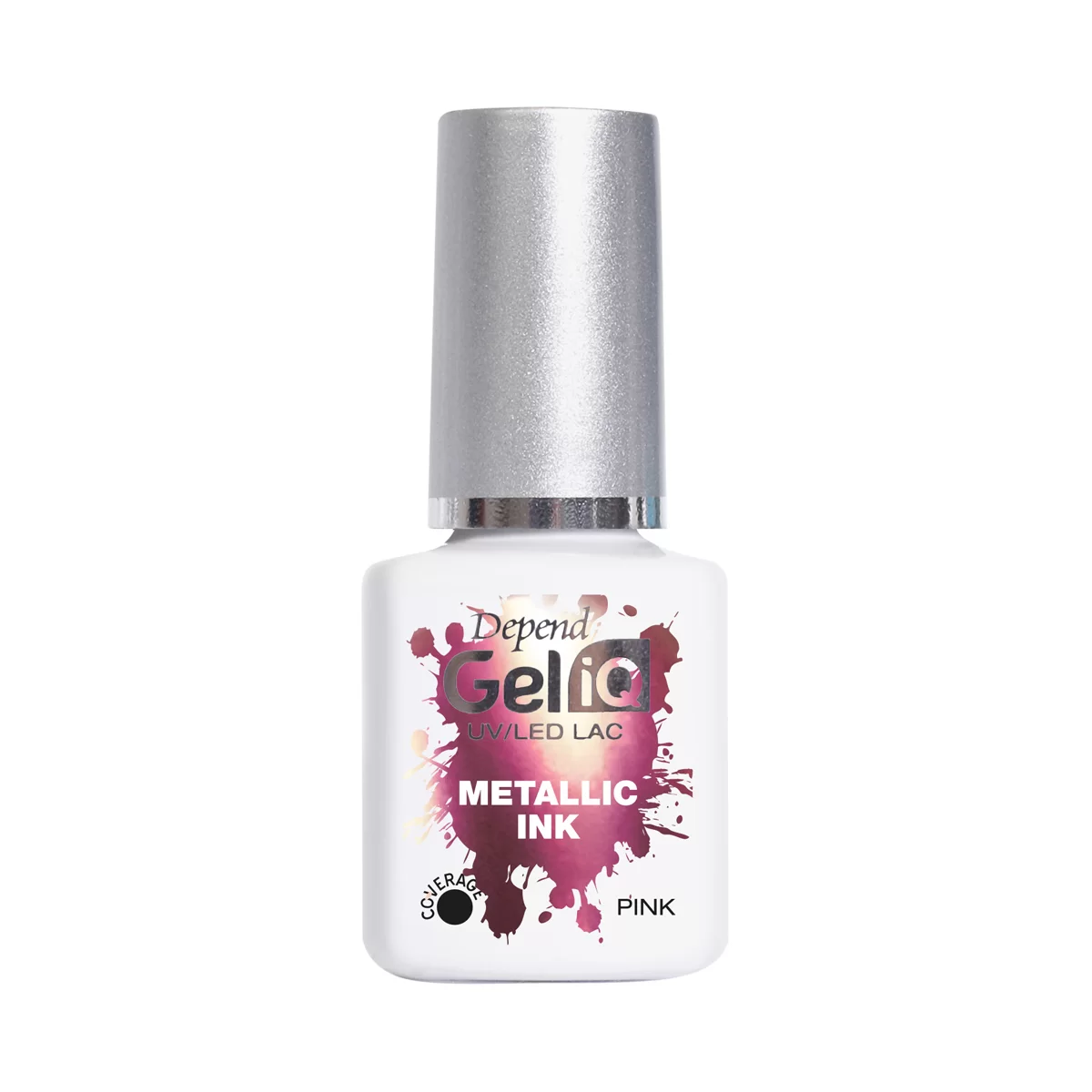 Depend 2910 10133 IQ Gel Lack Metallic Ink Pink 5ml