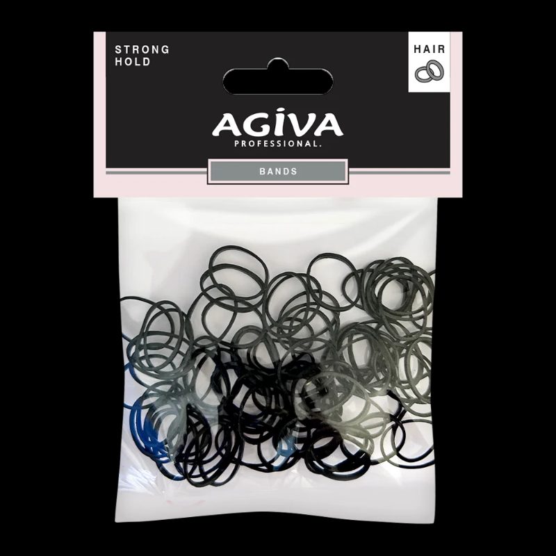 Agiva Pro ластик силиконови малки 100бр черен