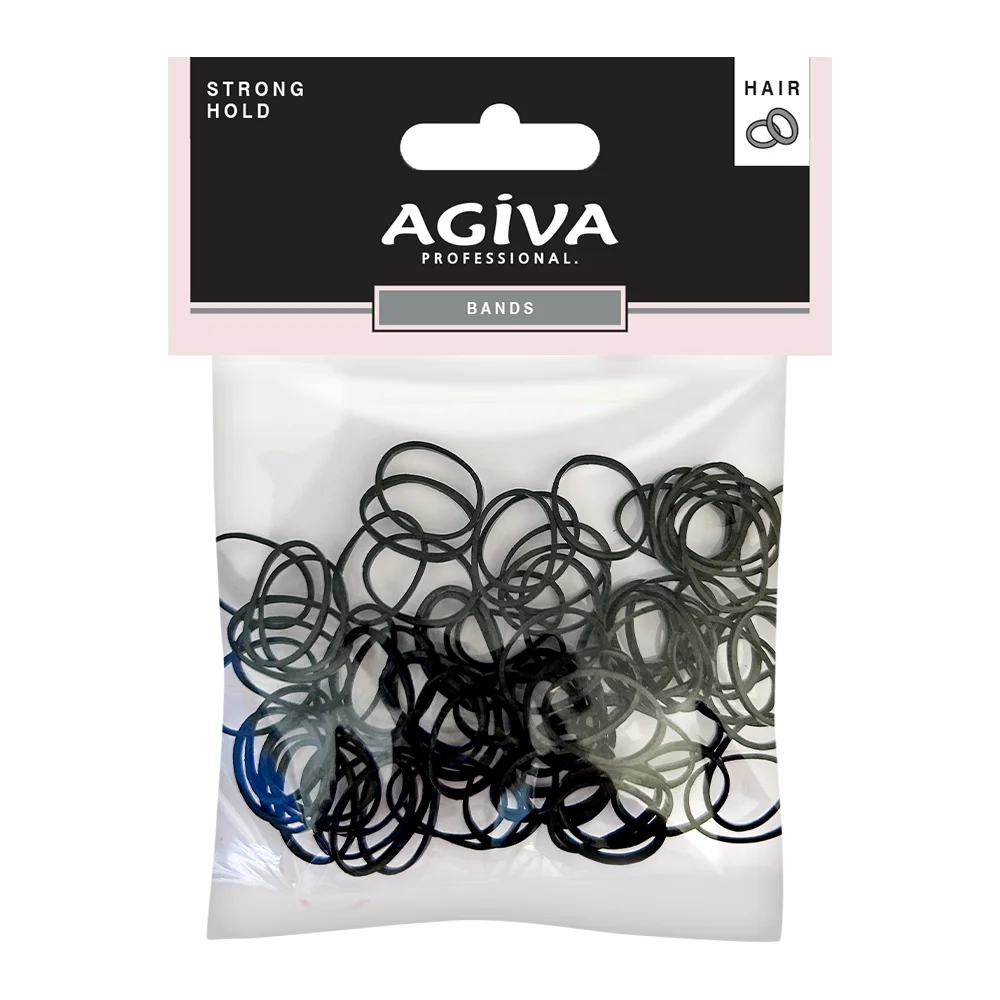 Agiva Pro ластик силиконови малки 100бр черен