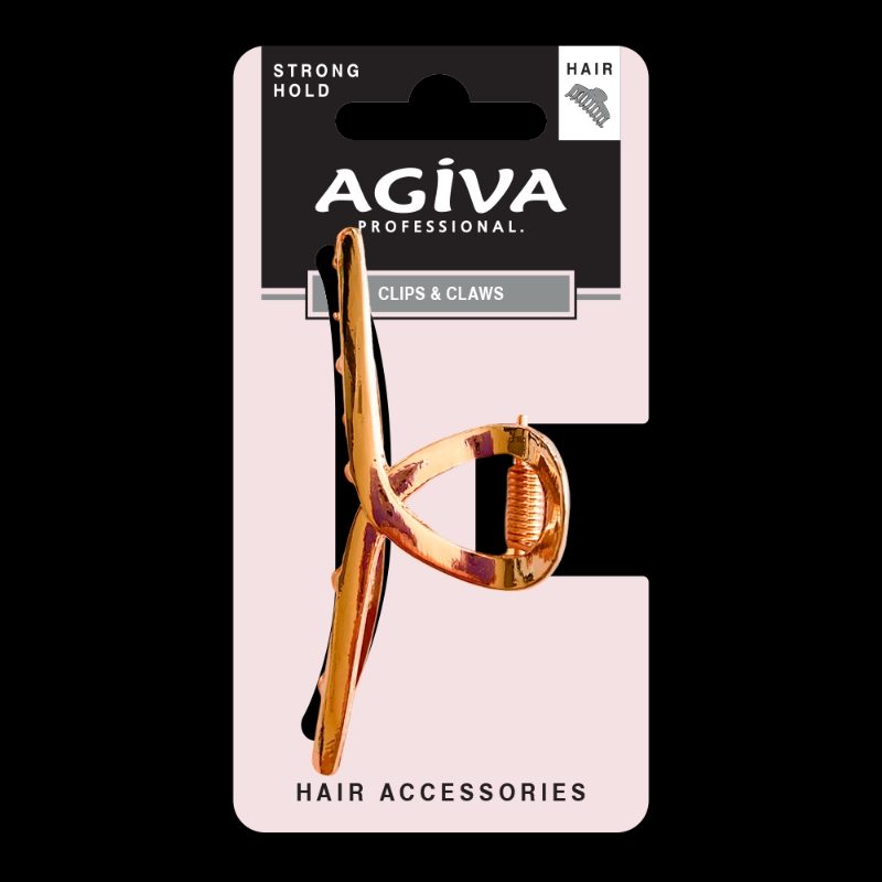 Agiva Pro шнола за коса 7см MC-K07 златна