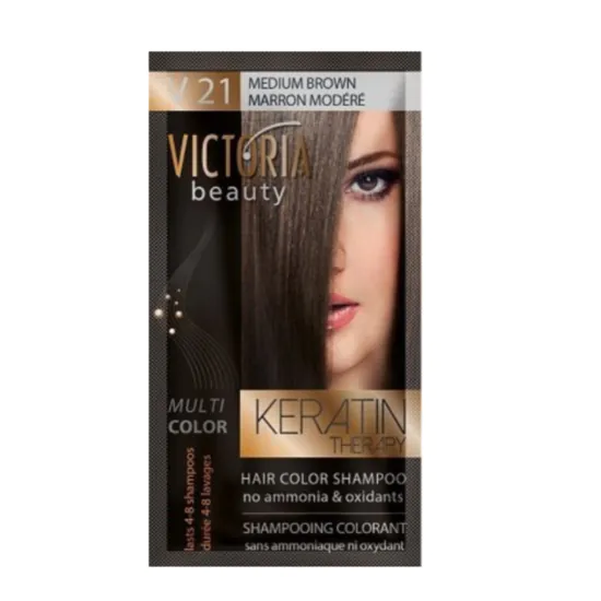 VB №21 Средно кафяв 40ml Color Shampoo