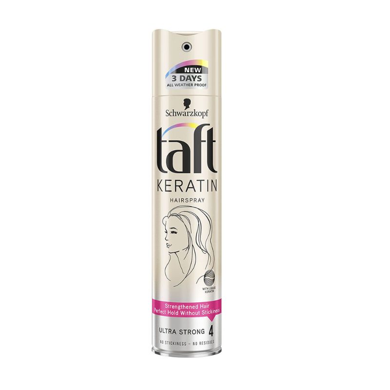 Taft лак Keratin Complete 250мл ниво 4