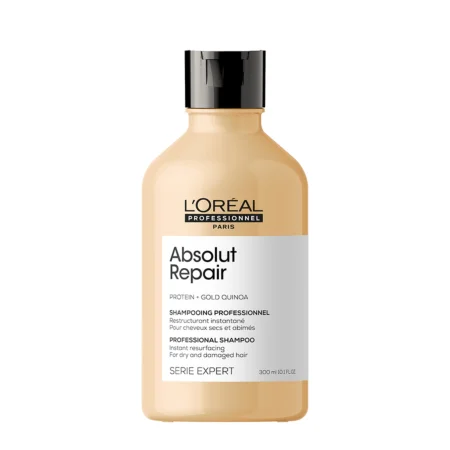 L'Oréal Professionnel Serie Expert Absolut Repair Gold Quinoa Shampoo, 300ml