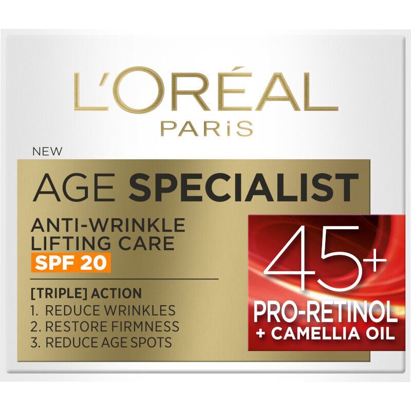 D.Age Expert 45+ SPF20 Дневен крем 50мл