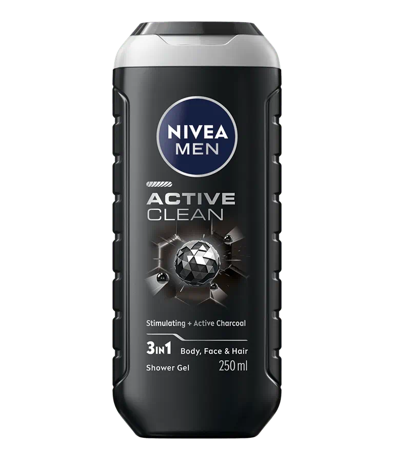 Нивеа Men Active Clean Shower Gel 3in1 500 мл