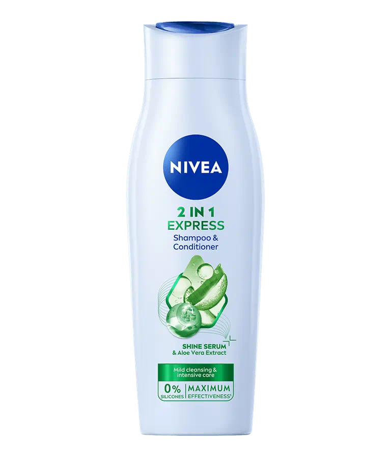 Nivea 2в1 Care Express шампоан и балсам с алое