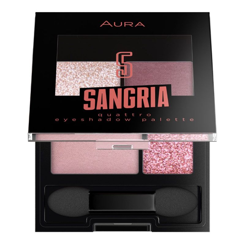 Аура Eyeshadow Palette 4/1 Sangria 3.5 г