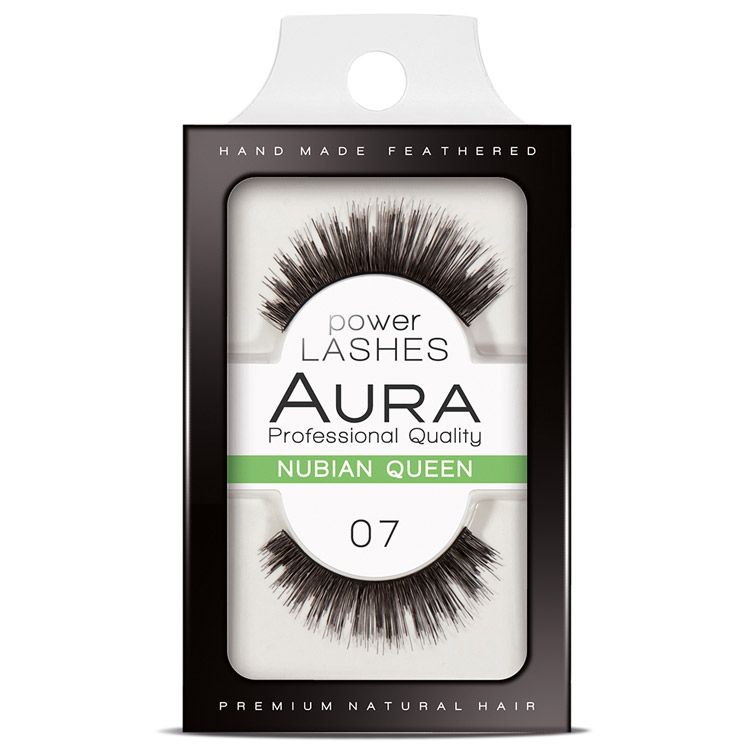 Аура Power Lashes False Eyelashes 07 Nubian Queen