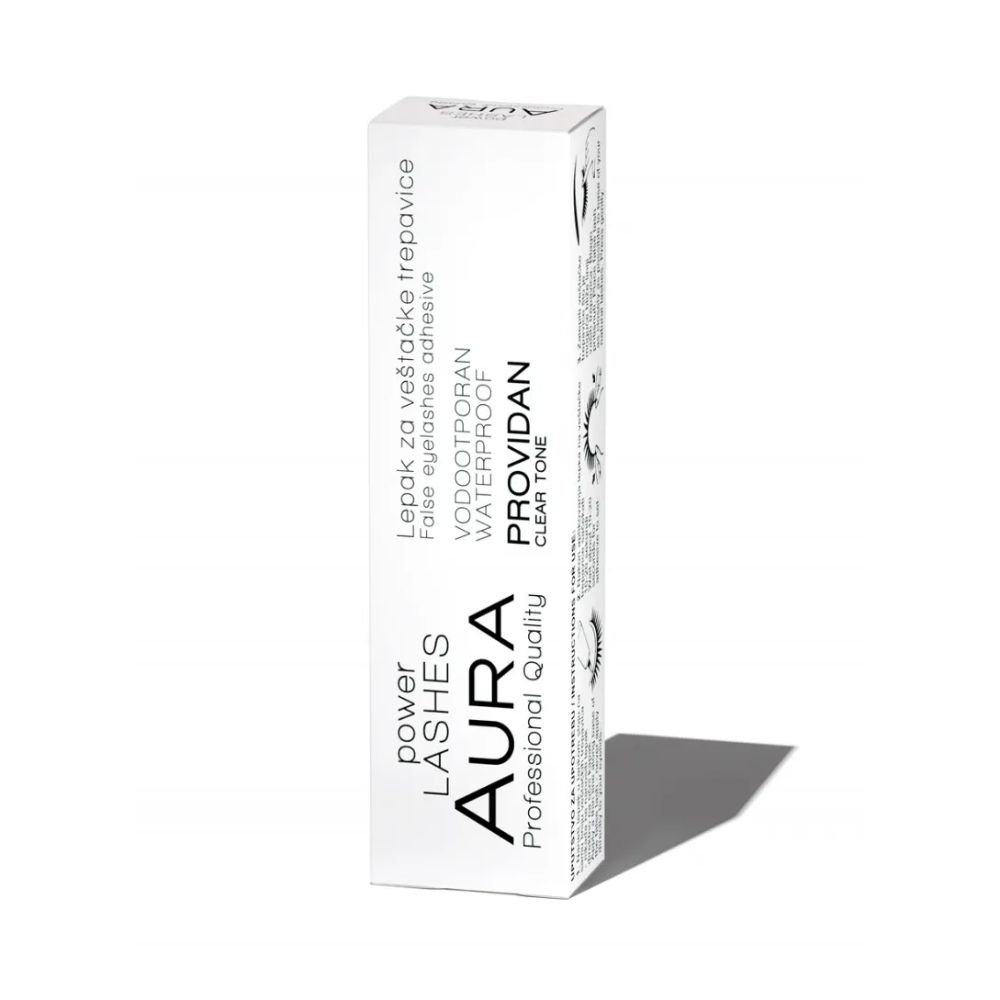 Аура Power Lashes False Eyelash Glue Clear No.01 7 г