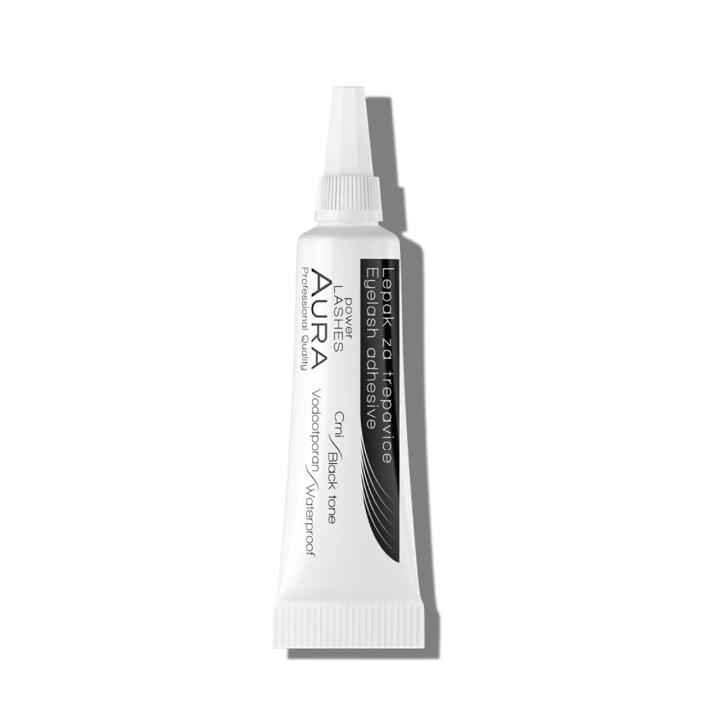 Аура Power Lashes False Eyelash Glue Black No.02 7 г