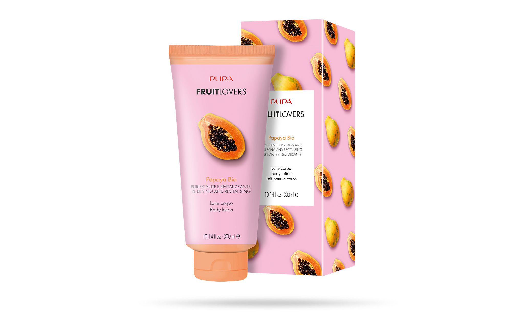 Пупа Милано Fruit Lovers Papaya Body Milk 300 мл