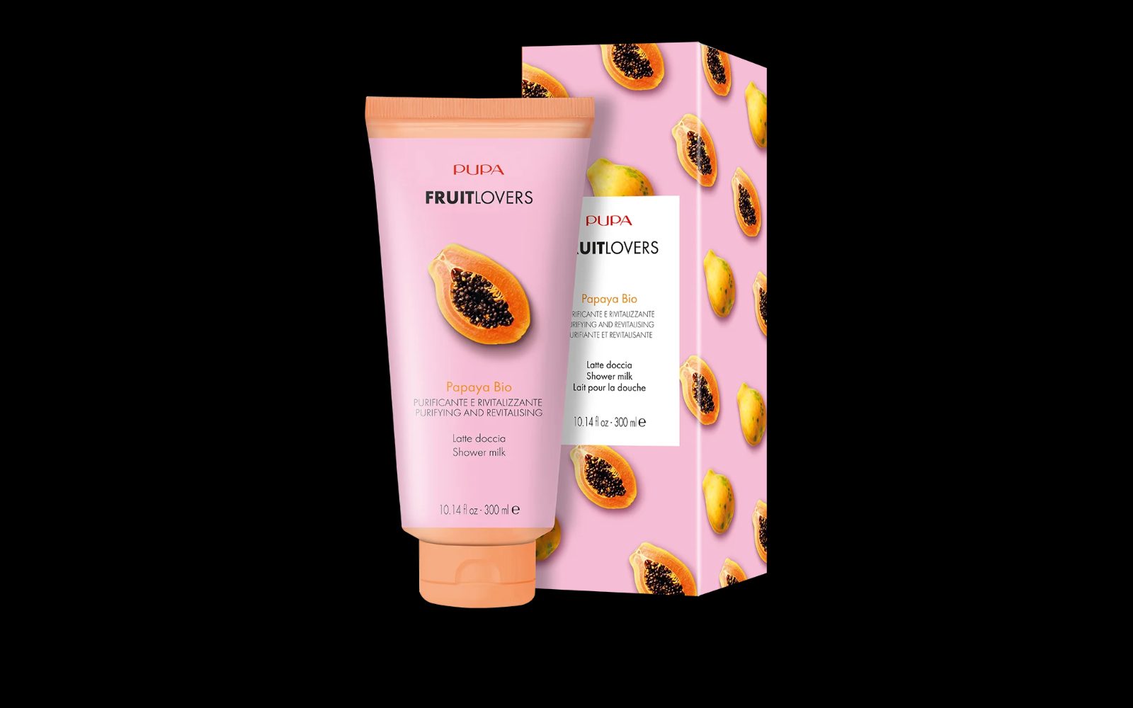 Пупа Милано Fruit Lovers Papaya Shower Milk 300 мл