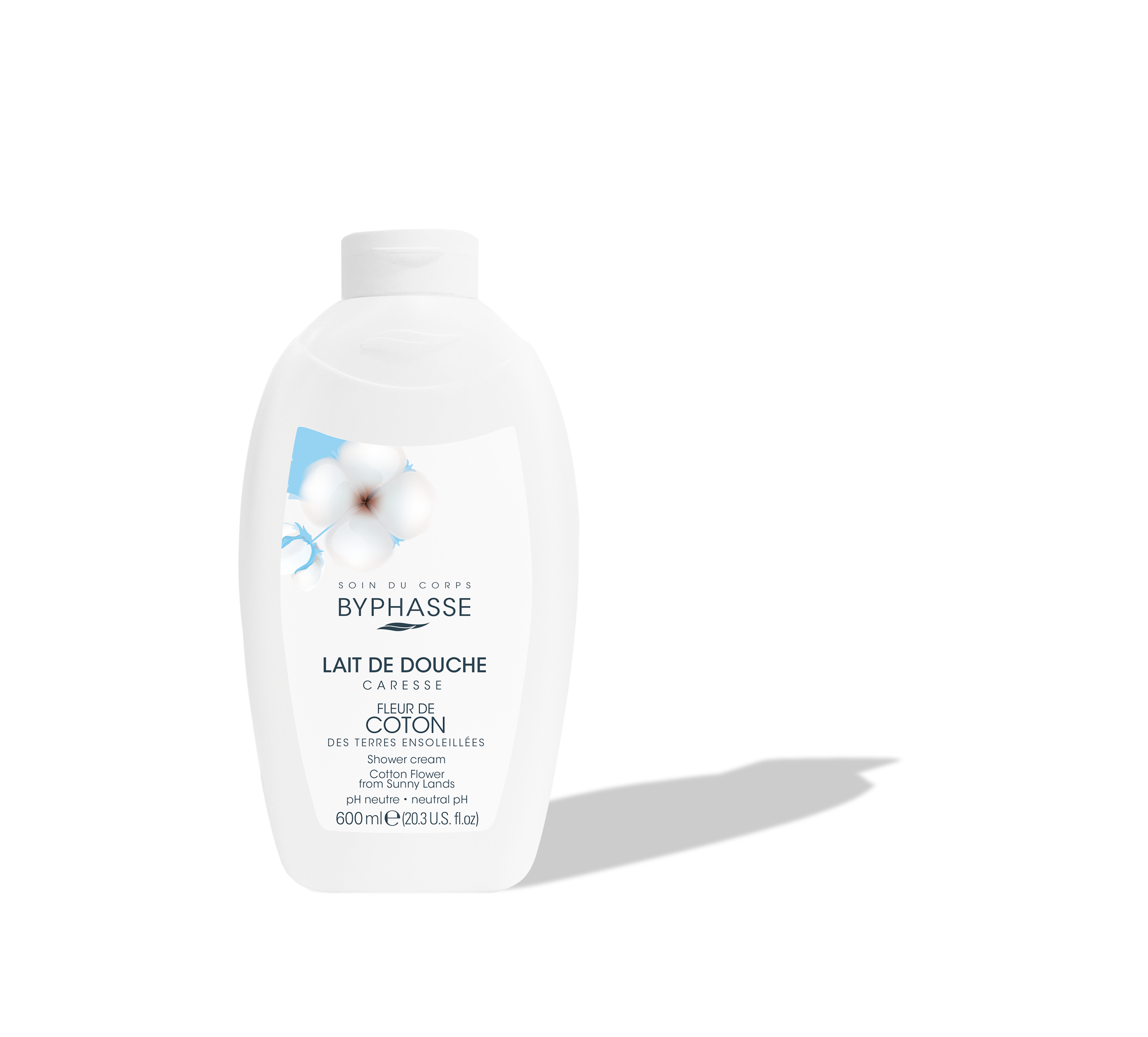 Byphasse Caresse Shower Cream Cotton Flower 600 мл