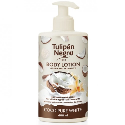 Tulipan Negro Body Lotion Coco Pure White 400 мл