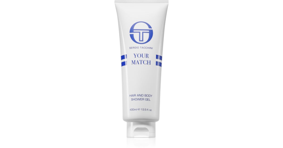 Sergio Tacchini Your Match Shower Gel 400 мл