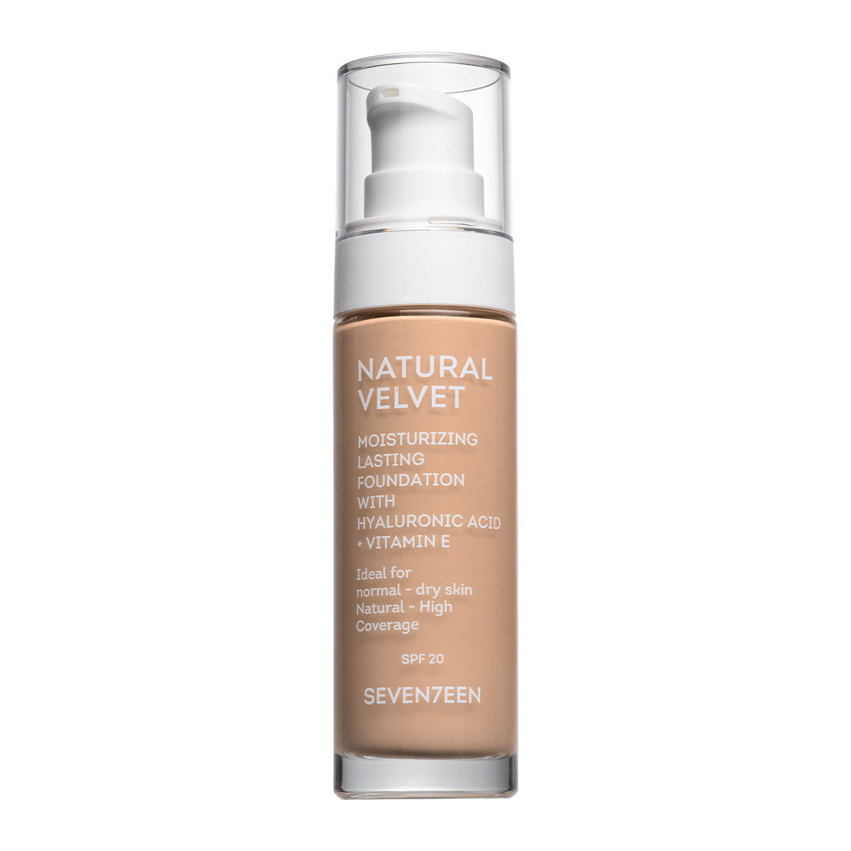 Севънтийн Natural Velvet Long Lasting Matte Foundation 30 мл