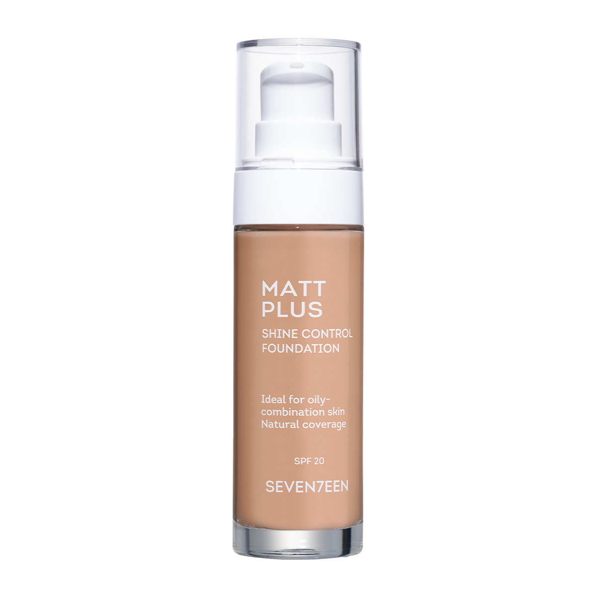 Севънтийн Matt Plus Liquid Foundation No.05 Dark Beige SPF20 30 мл