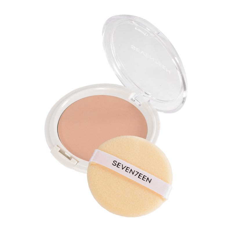 Севънтийн Natural Silky Transparent Compact Powder No.06 Caramel SPF15 10 г