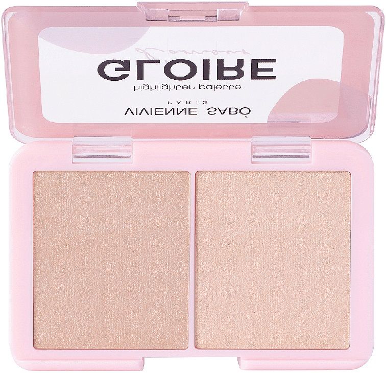 Vivienne Sabó Дуо хайлайтър Gloire d'Amour, 02 Champs-Elysees Peach, 6 g