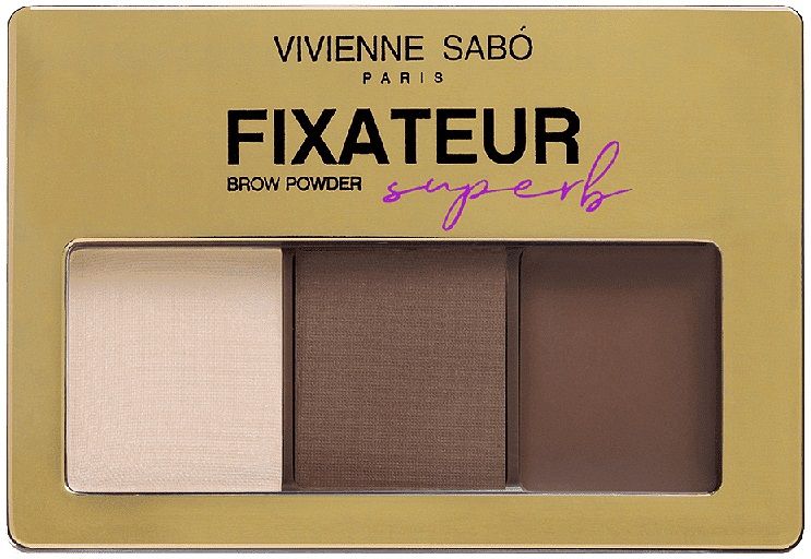 Vivienne Sabó Пудра за вежди Superb, 02, 4 g
