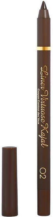 Вивиан Сабо Virtuose Kajal Gel Eye Pencil 02 Brown 1.1 г