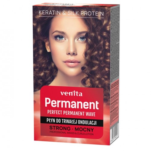Venita Perfect Wave къдрене (студено) Kit Strong (кератин & Silk) 210 мл