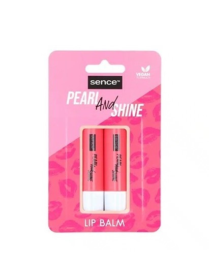 SENCE балсам за устни 2x4.3гр Pearl and Shine