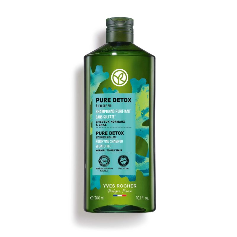 Yves Rocher Purity Detox шампоан for олиоy Hair 300 мл