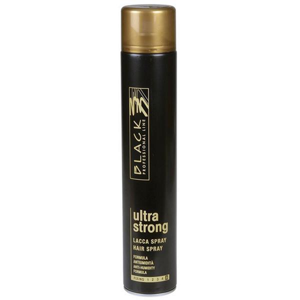 Black Professional Ultra Strong Hairspray, 500ml