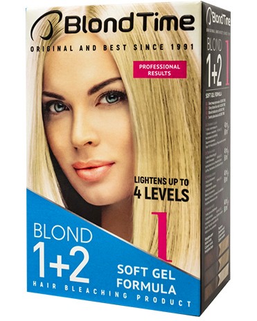 Blond Time Blond Time Hair Bleaching Powder+Oxidant kit