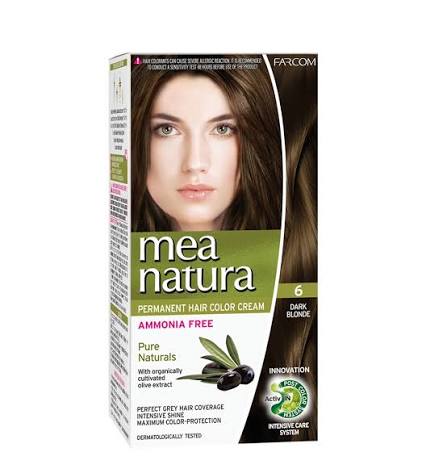 Фарком Mea Natura Ammonia-Free цвят Set 6 Dark Blonde 60 мл
