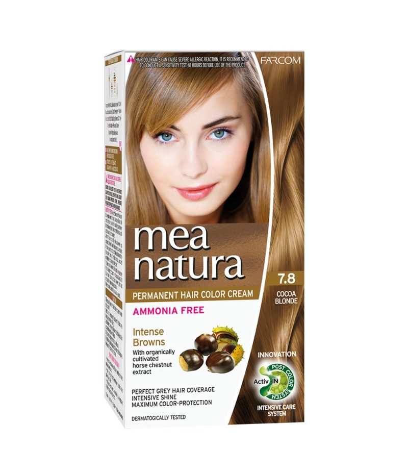 Фарком Mea Natura Ammonia-Free цвят Set 7.8 Cocoa Blonde 60 мл