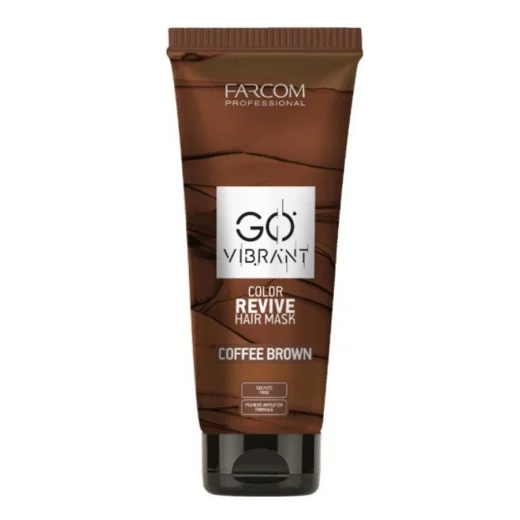 Фарком Go Vibrant цвят Revive маска Coffee Brown 200 мл