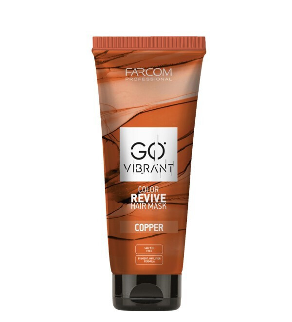 Фарком Go Vibrant цвят Revive маска Copper 200 мл