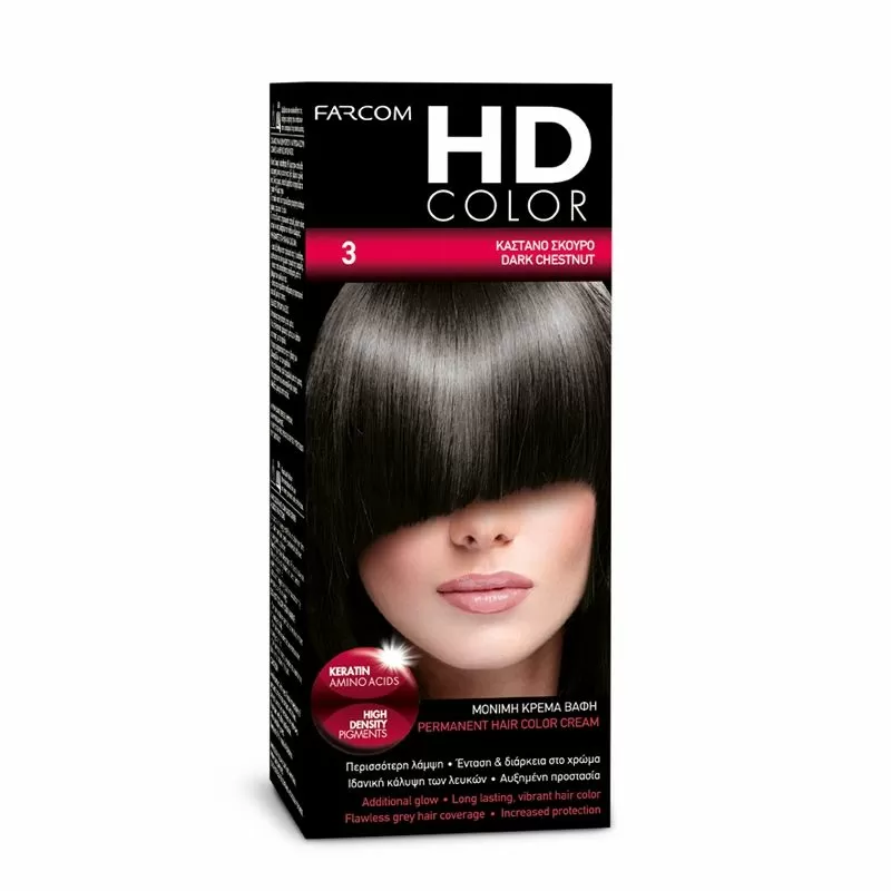 Farcom HD Color №3 Тъмно кафяво