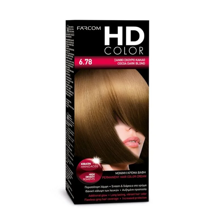 Farcom HD Color №6.78 Тъмно рус беж-виолетов