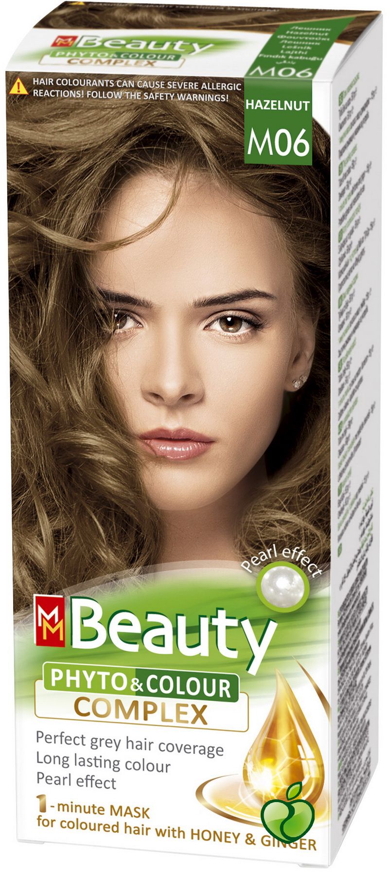 MM Beauty Phyto Colour Трайна фито боя за коса, М06 Лешник